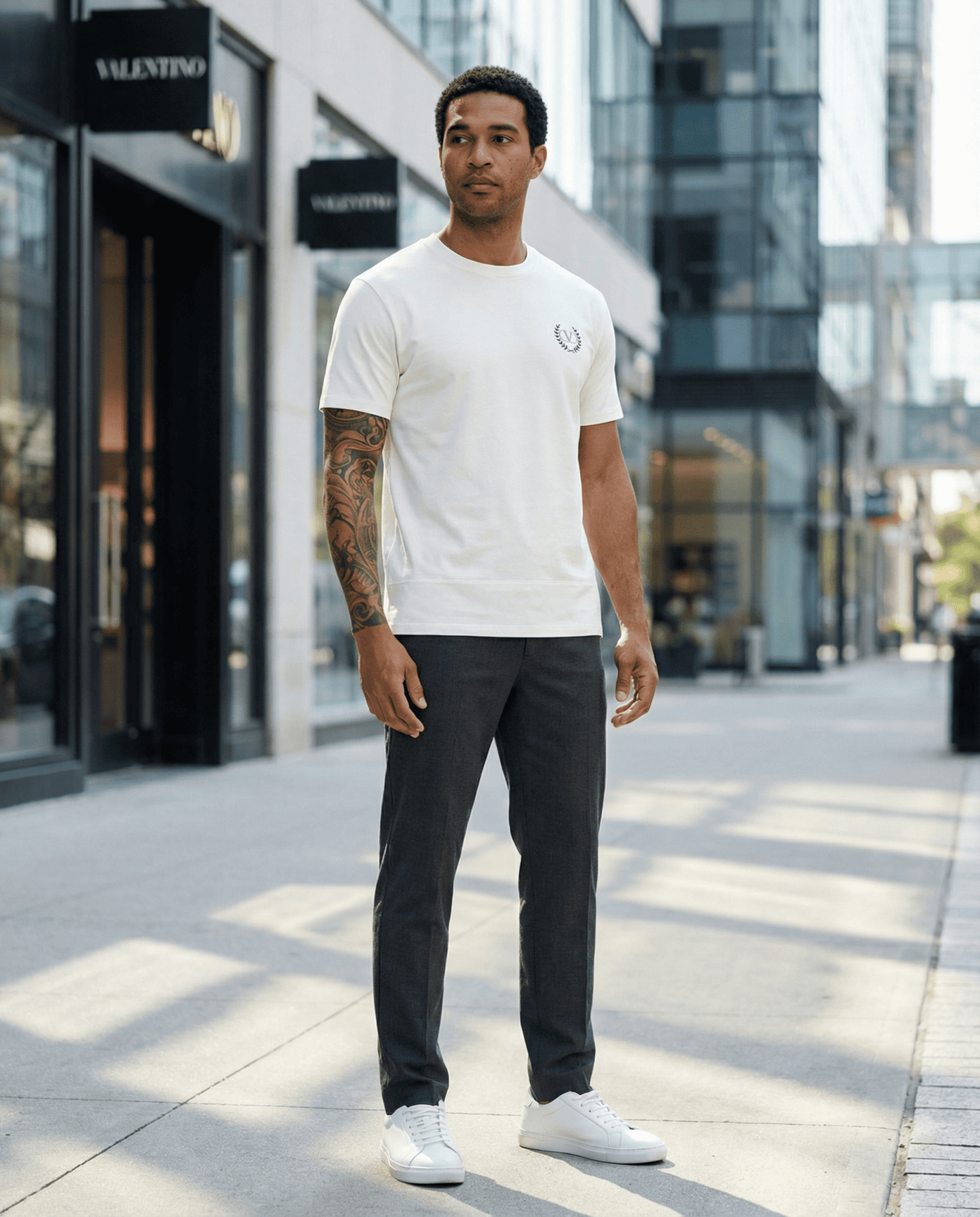 Camiseta 786754 Básica Blanca Para Hombre