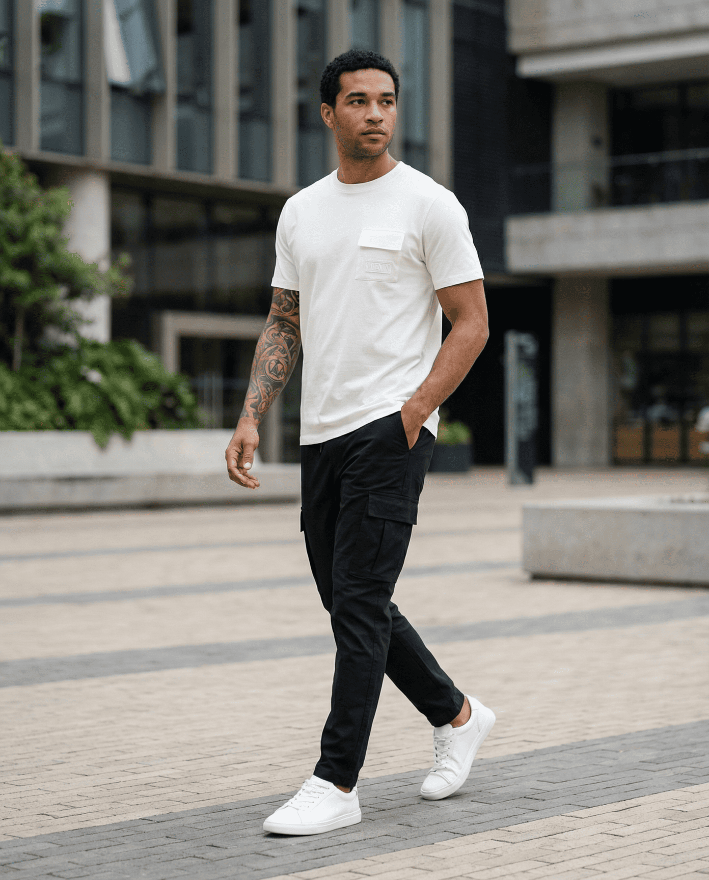 Camiseta 786748 Básica Blanca Para Hombre