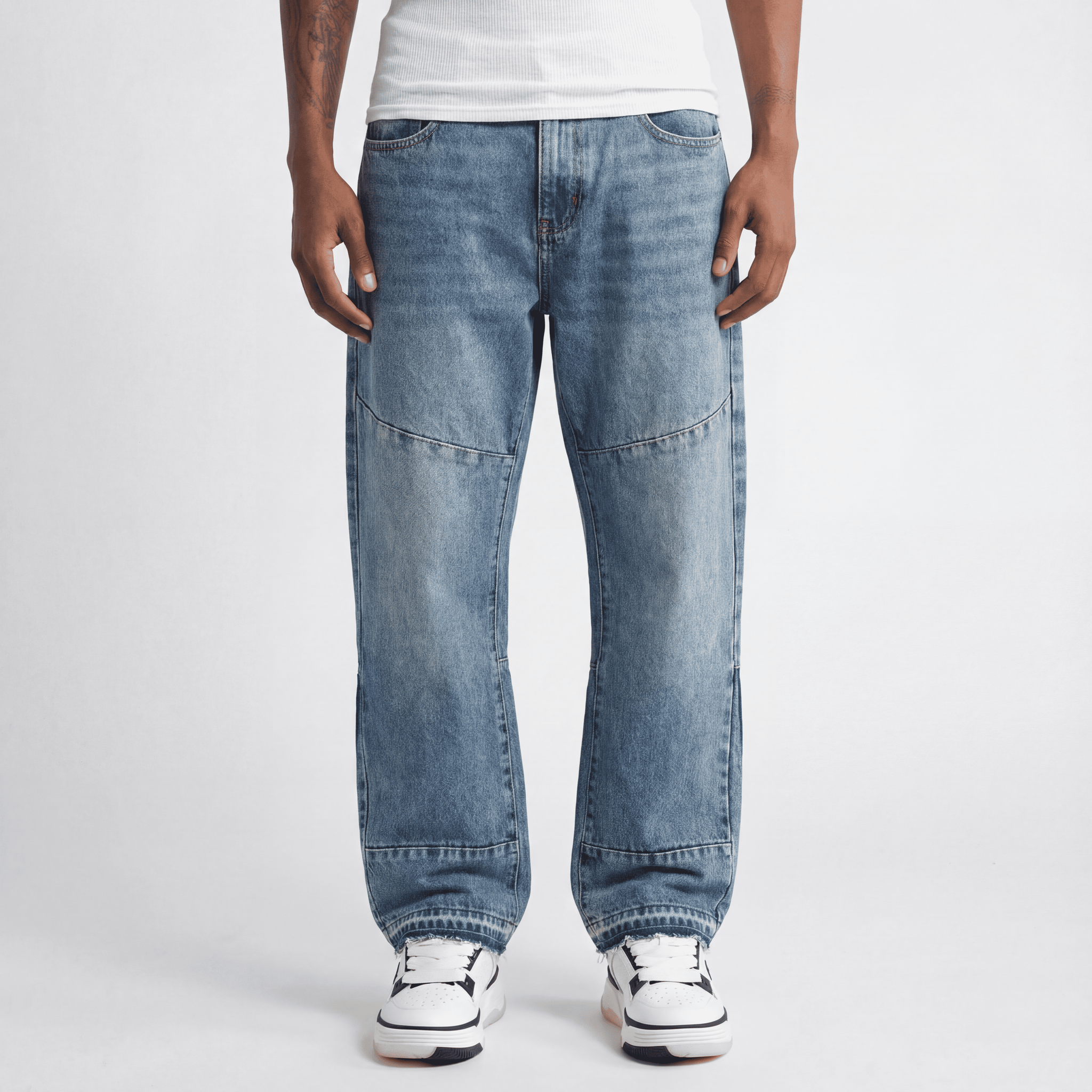 Jean GD D043 Azul Para Hombre