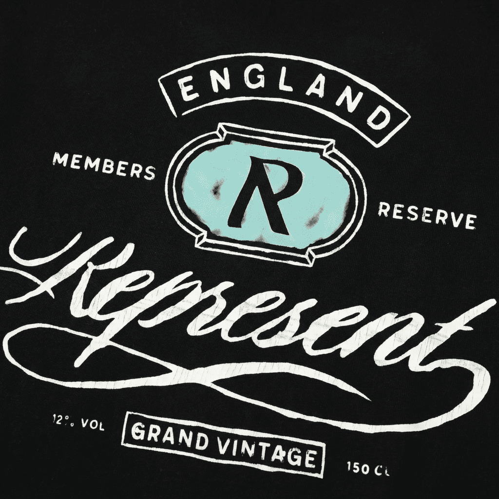 Camiseta 788335 Oversize Negra Para Hombre