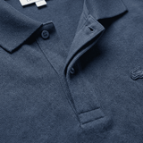 Camiseta 38032 Tipo Polo Azul Oscuro Para Hombre