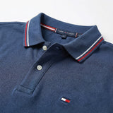 Camiseta 918004 Tipo Polo Azul Oscuro Para Hombre