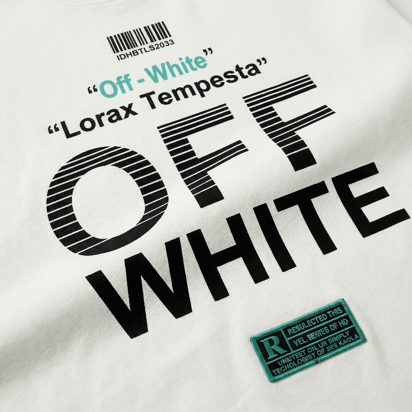 Camiseta 788392 Oversize Blanca Para Hombre