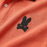 Camiseta 185017 Tipo Polo Naranjada Para Hombre