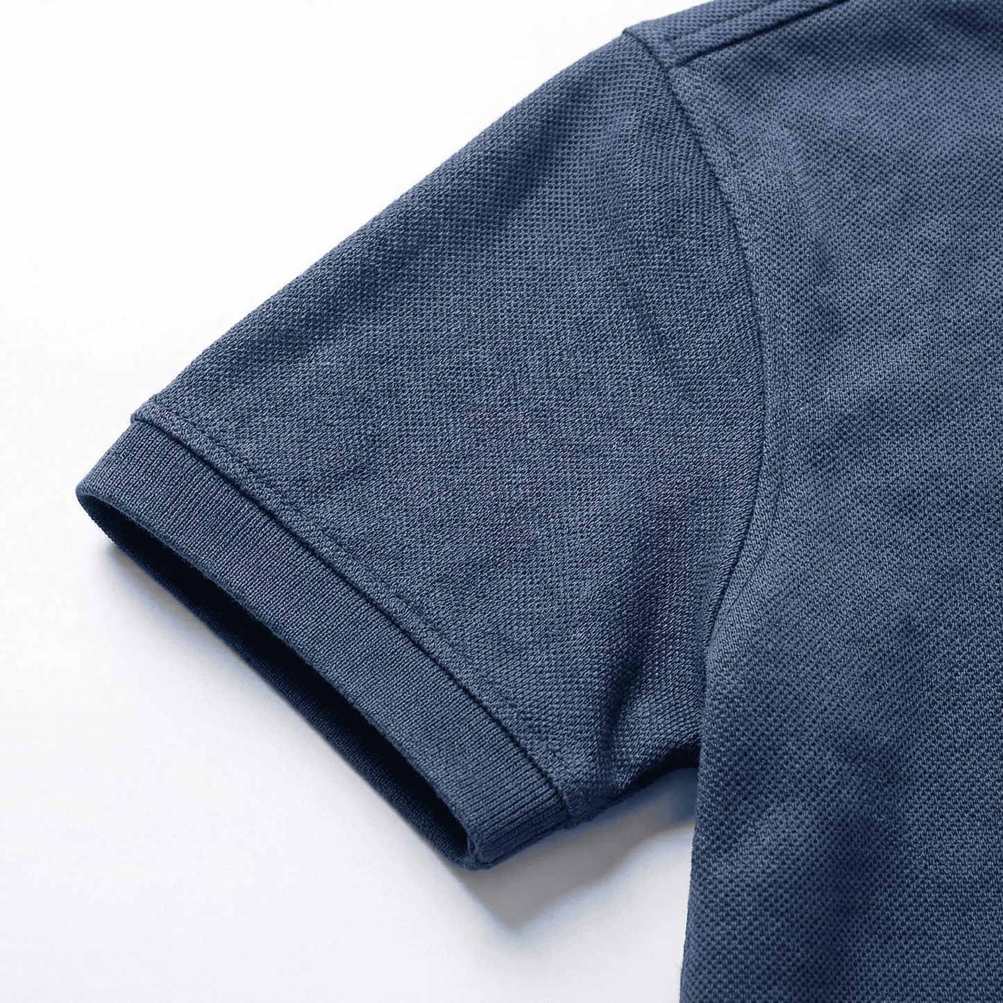 Camiseta 38032 Tipo Polo Azul Oscuro Para Hombre