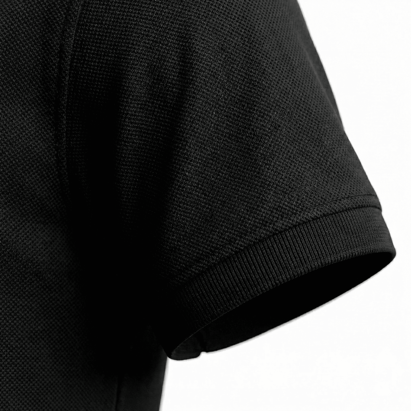 Camiseta 38032 Tipo Polo Negra  Para Hombre