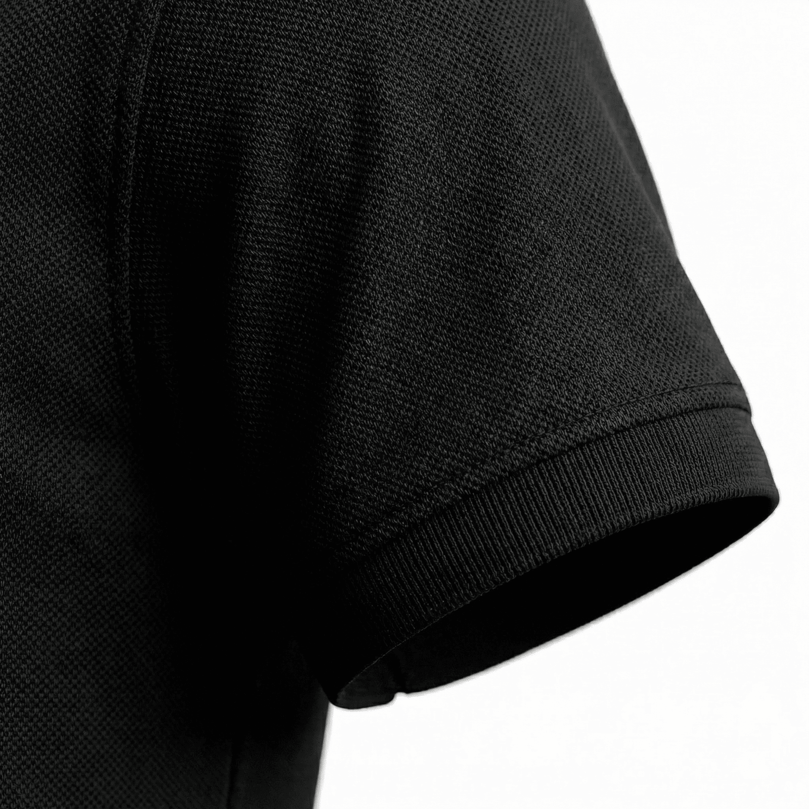 Camiseta 38032 Tipo Polo Negra  Para Hombre