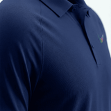 Camiseta Deportiva Azul Oscuro Para Hombre Ref. CAM18