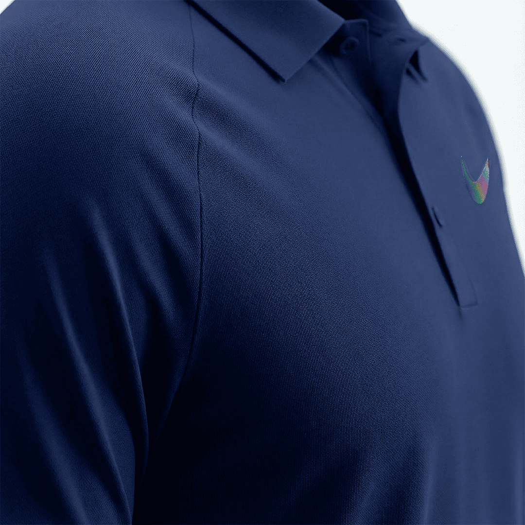 Camiseta Deportiva Azul Oscuro Para Hombre Ref. CAM18