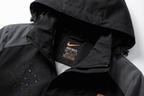 Chaqueta Deportiva Negra/Gris Para Hombre Ref. 1818