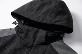 Chaqueta Deportiva Negra/Gris Para Hombre Ref. 1818