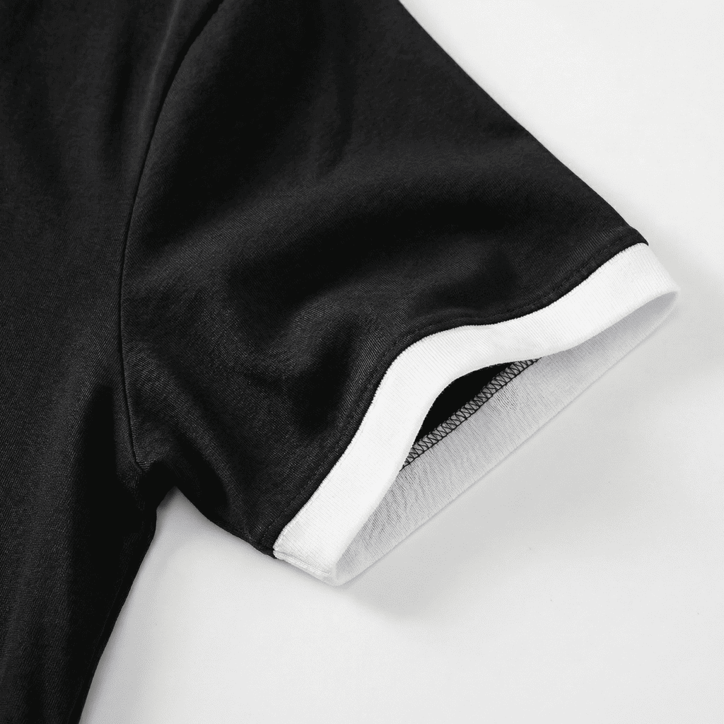 Camiseta 166076 Básica Negra Para Hombre