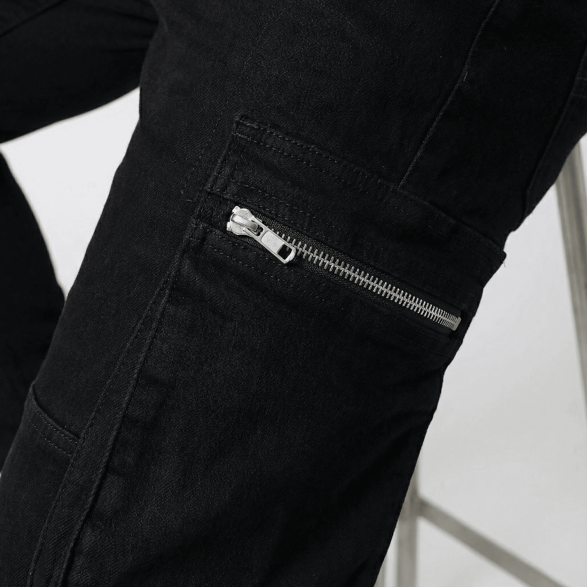 Jean DS K061 Negro Para Hombre