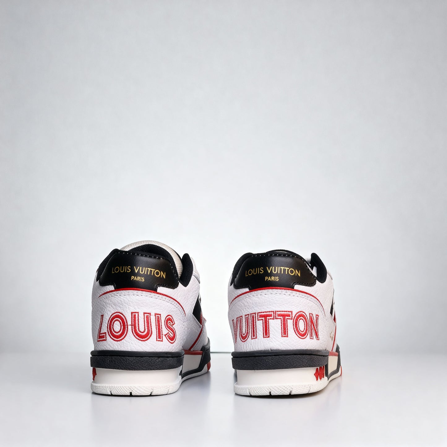 Sneakers LV Trainer Blanco/Rojo