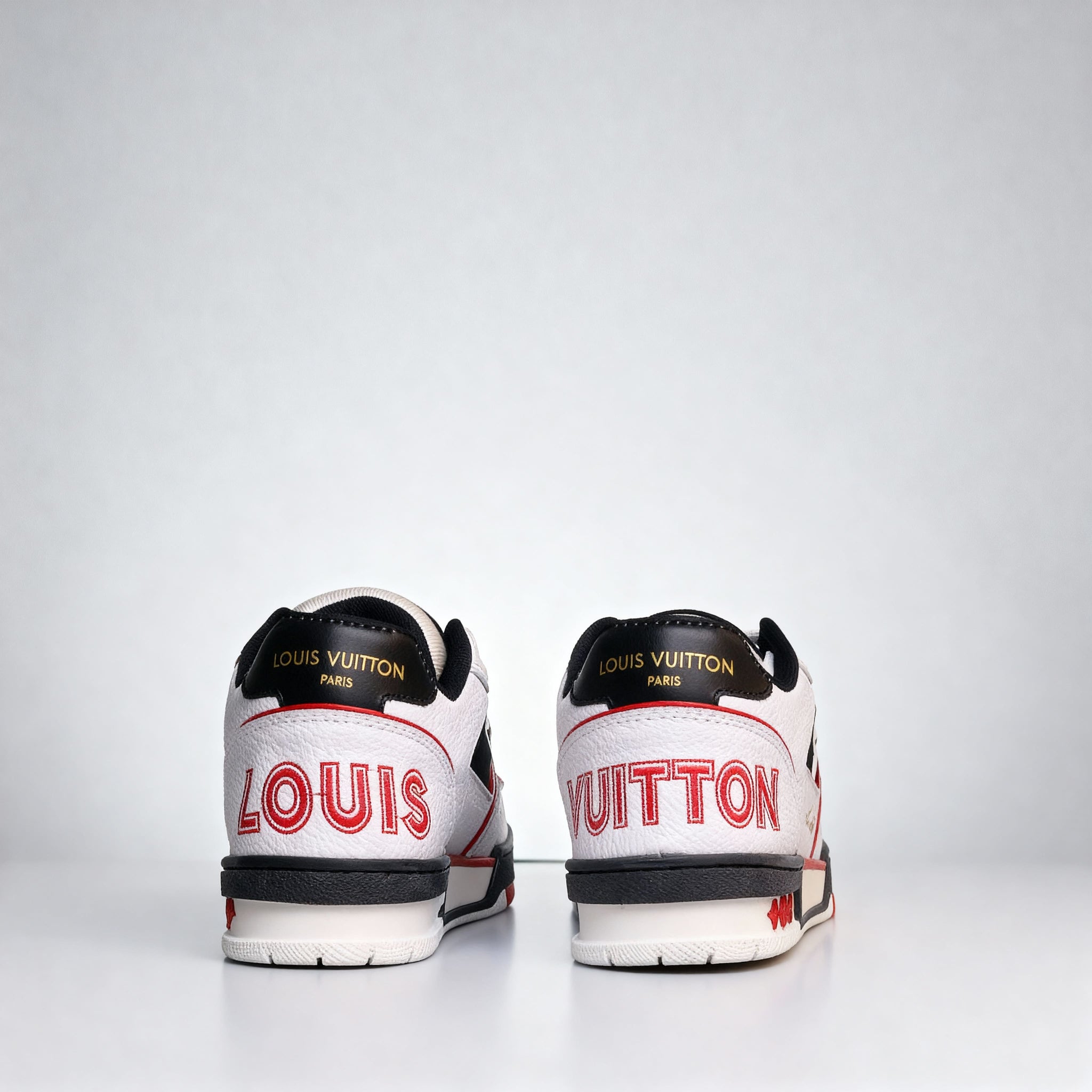 Sneakers LV Trainer Blanco/Rojo