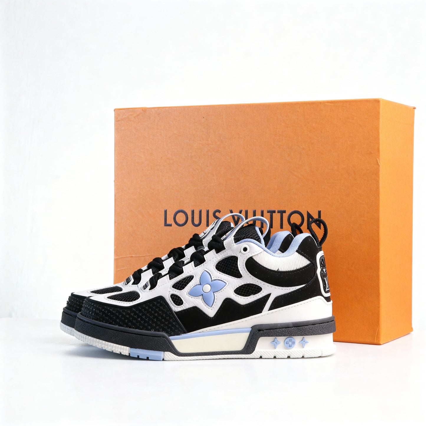 Sneakers LV Skate Negro/Morado