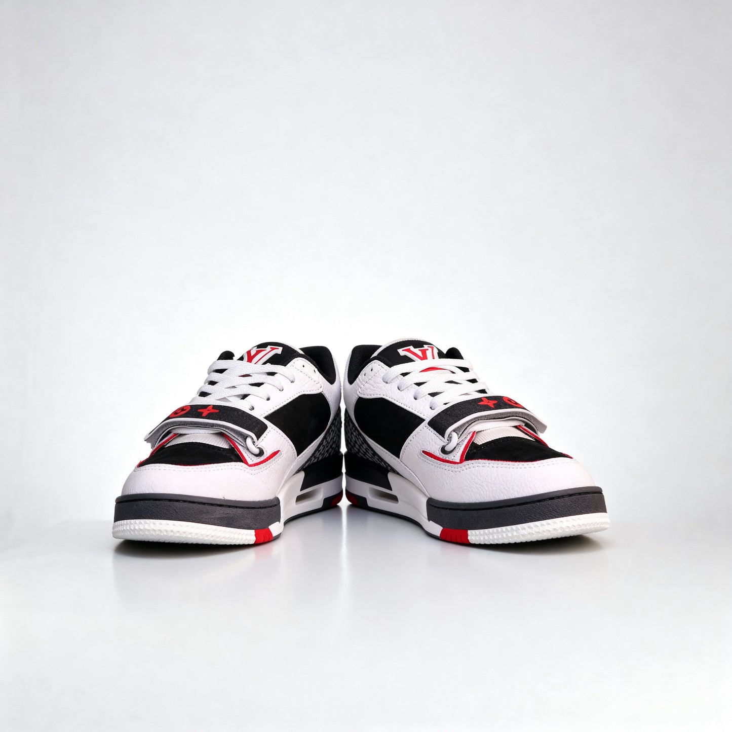 Sneakers LV Trainer Blanco/Rojo