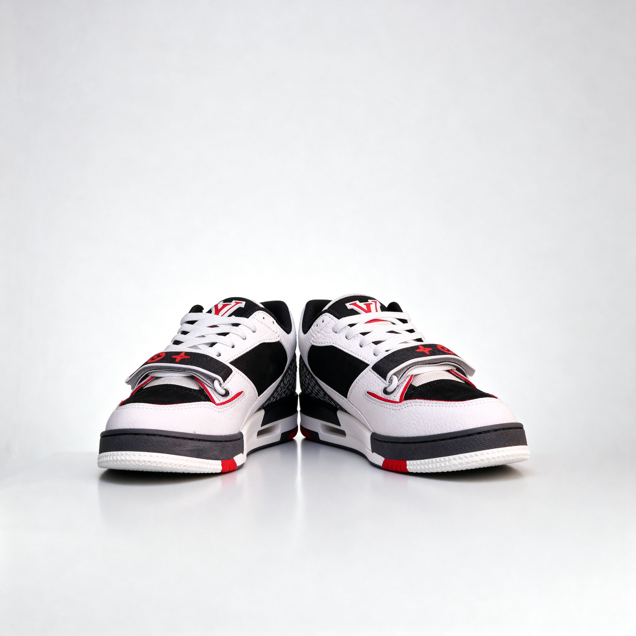 Sneakers LV Trainer Blanco/Rojo