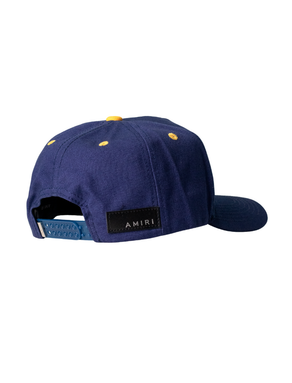 Gorra Amiri Tres Paneles Azul/Amarillo 102-3