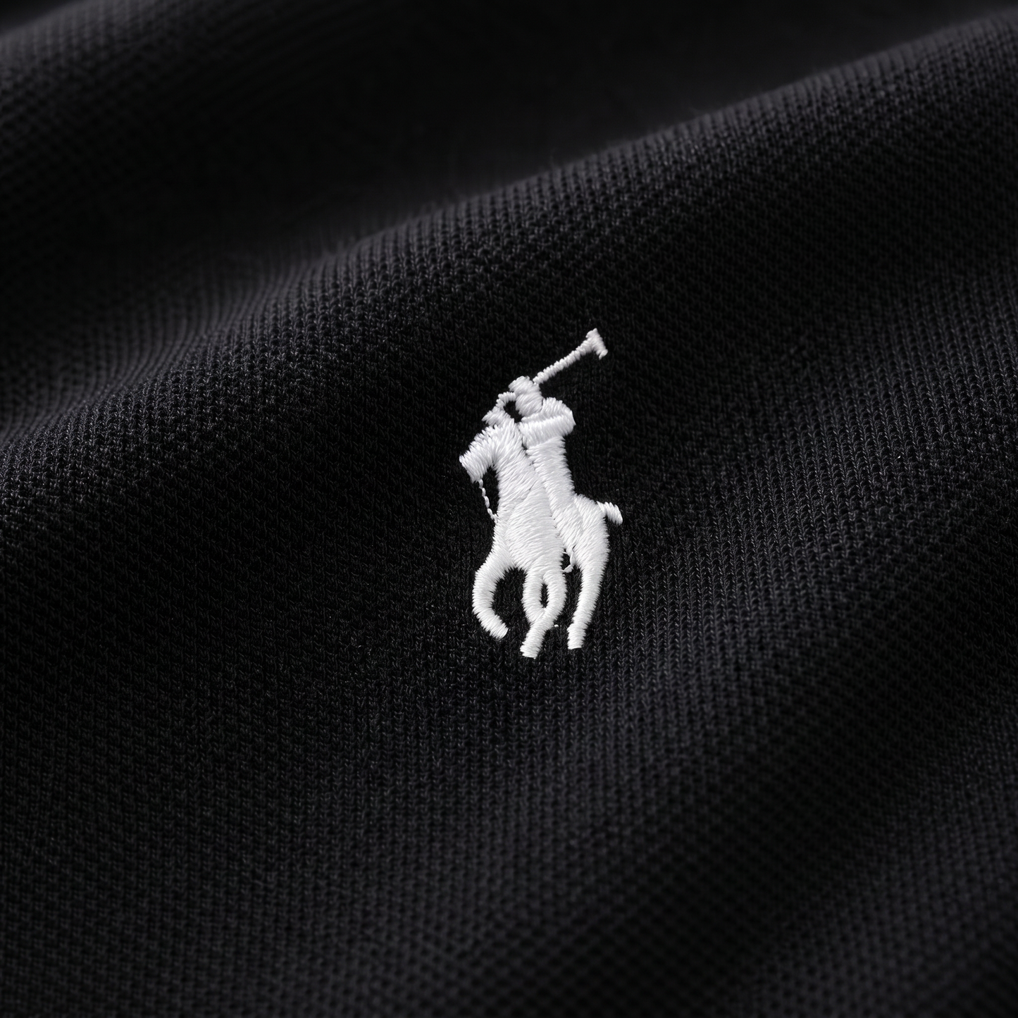 Camiseta 918007 Tipo Polo Negro para hombre