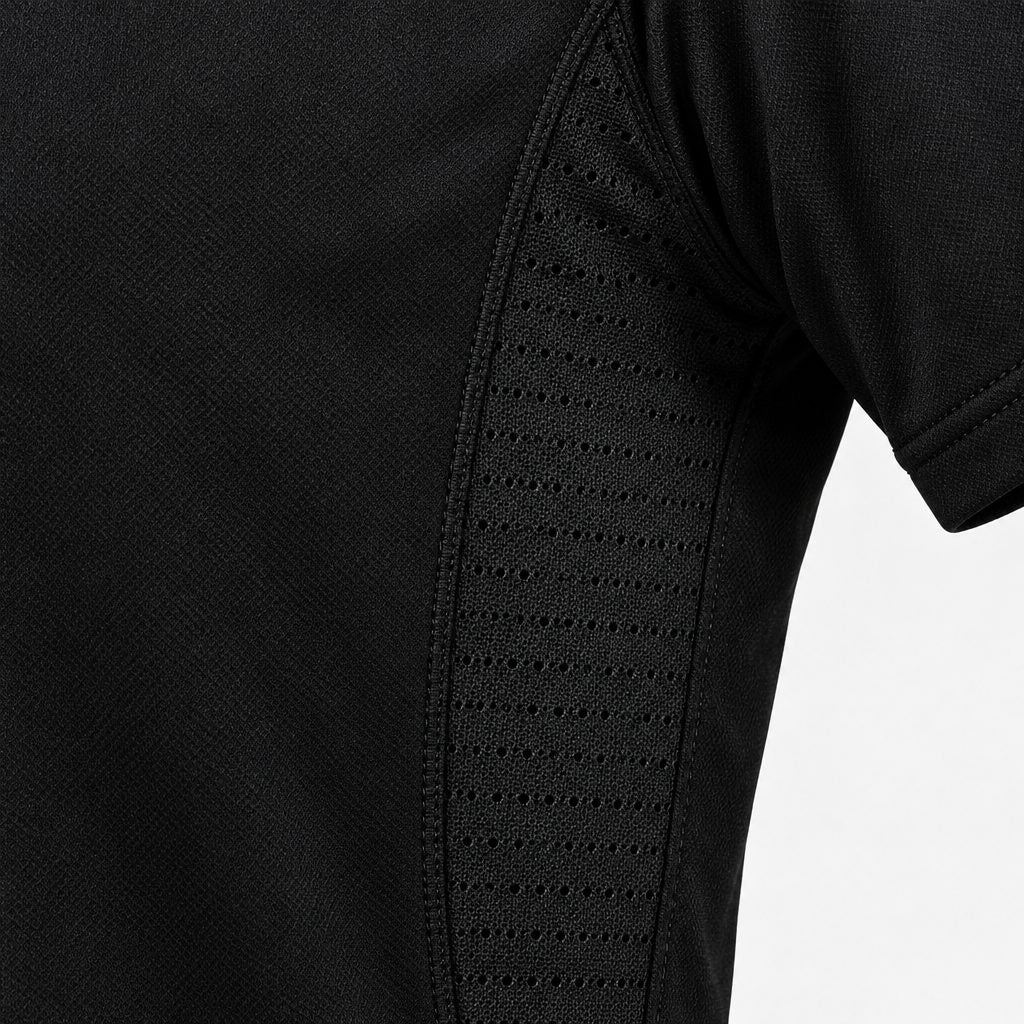 Camiseta Deportiva Negra Para Hombre Ref. CAM42