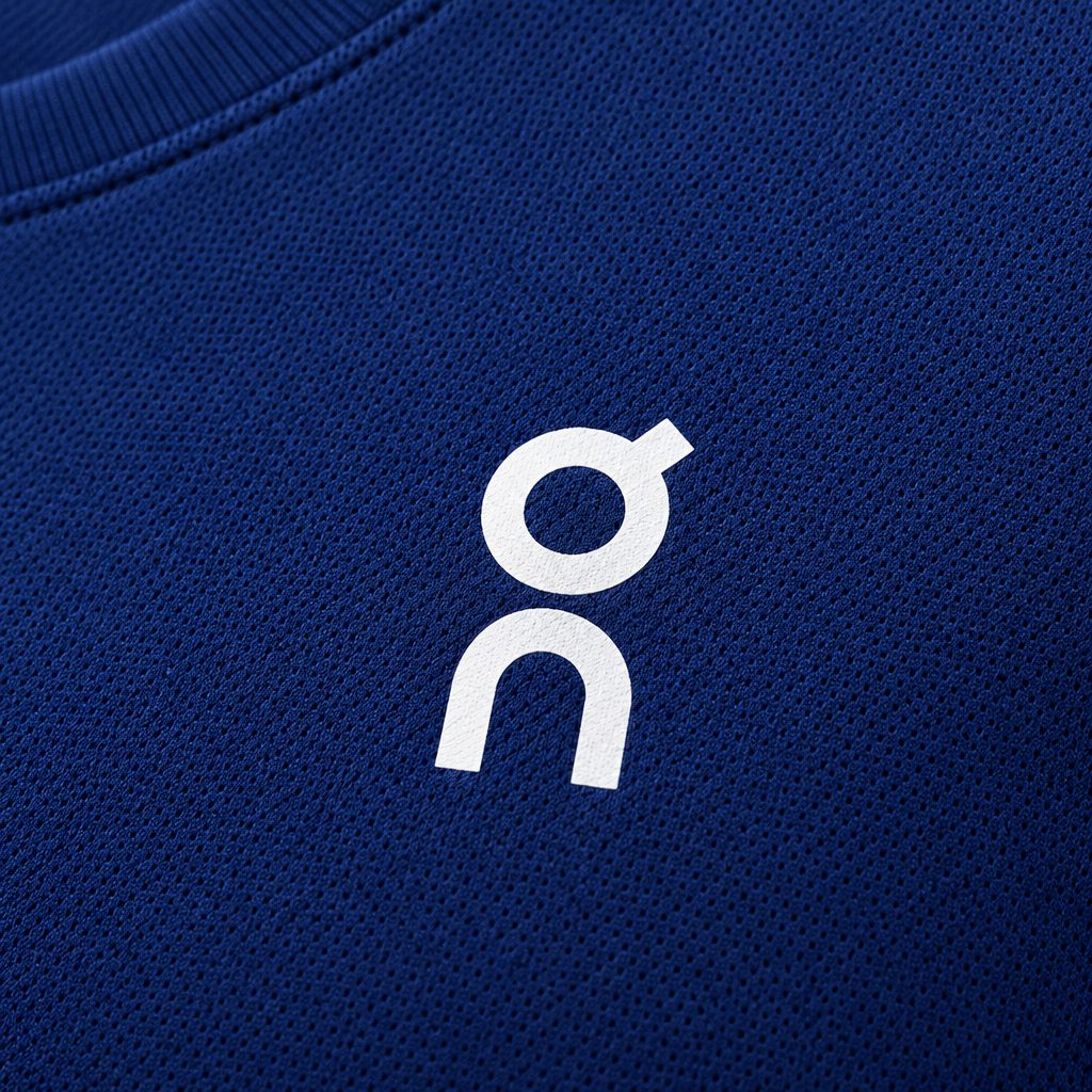 Camiseta Deportiva Azul Oscuro Para Hombre Ref. CAM34