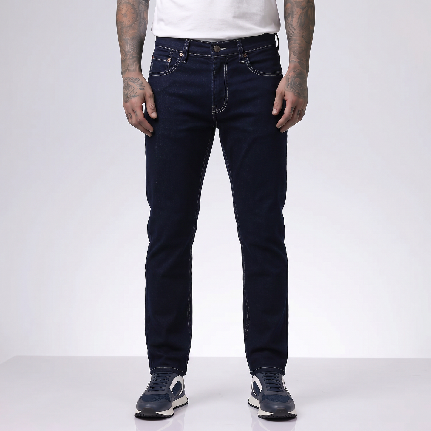 Jean LEW LEZF019 Azul Para Hombre