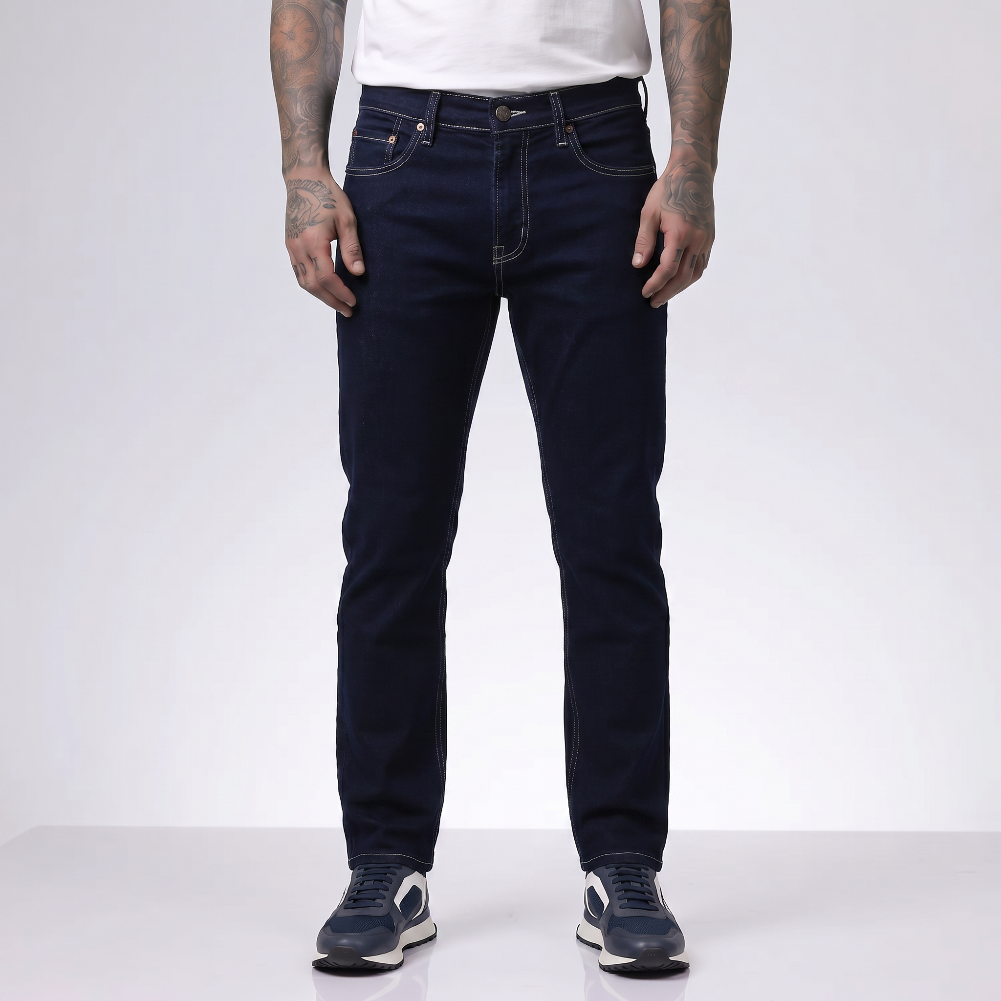 Jean LEW LEZF019 Azul Para Hombre