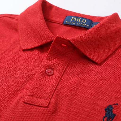 Camiseta 918007 Tipo Polo Rojo para hombre