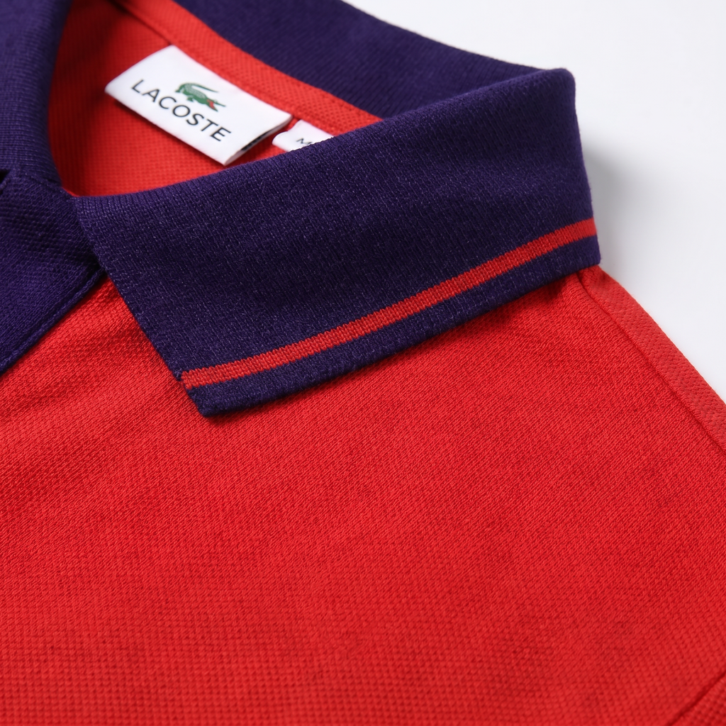 Camiseta 918009 Tipo Polo Rojo para hombre