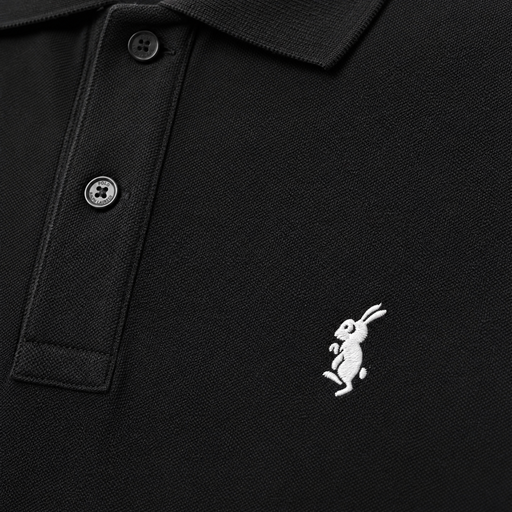 Camiseta 918007 Tipo Polo Negro para hombre