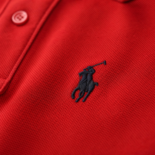 Camiseta 918007 Tipo Polo Rojo para hombre