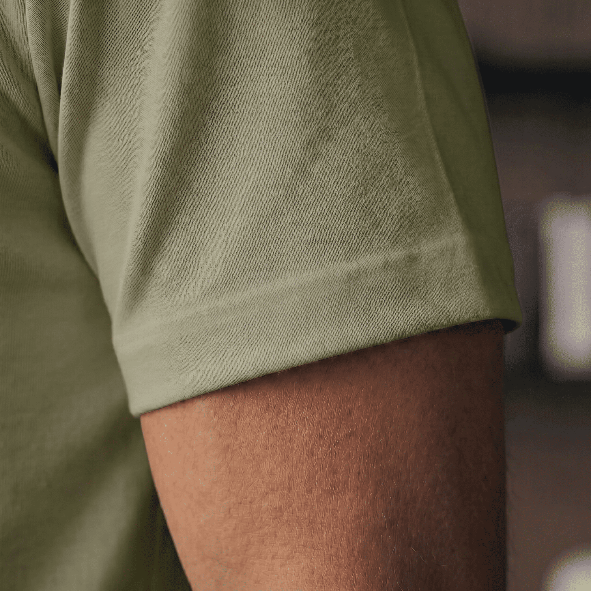 Camiseta 25D657-1 Verde Oscuro Para Hombre