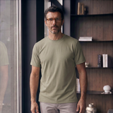 Camiseta 25D657-1 Verde Oscuro Para Hombre