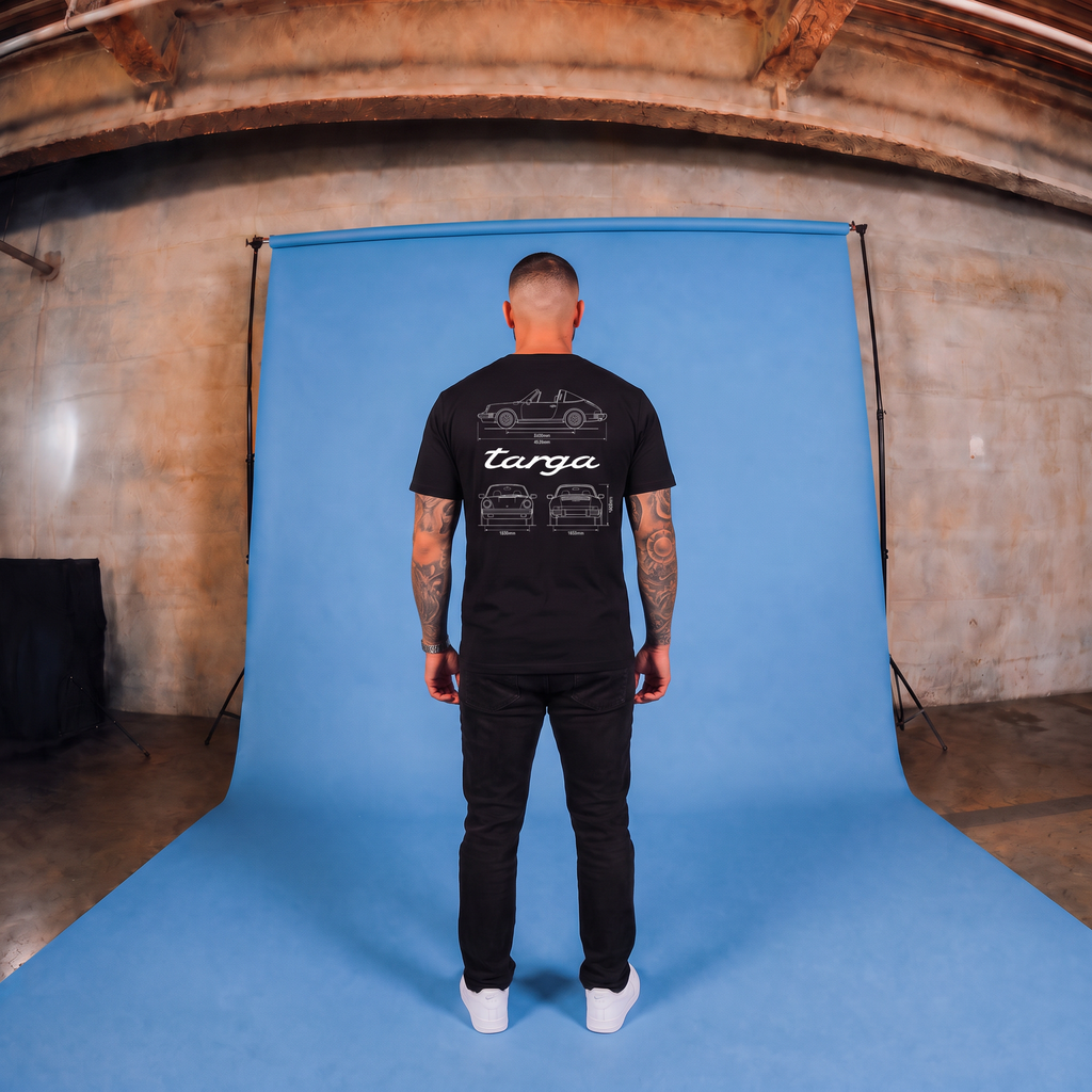Camiseta 921048 Estampada Negro para hombre