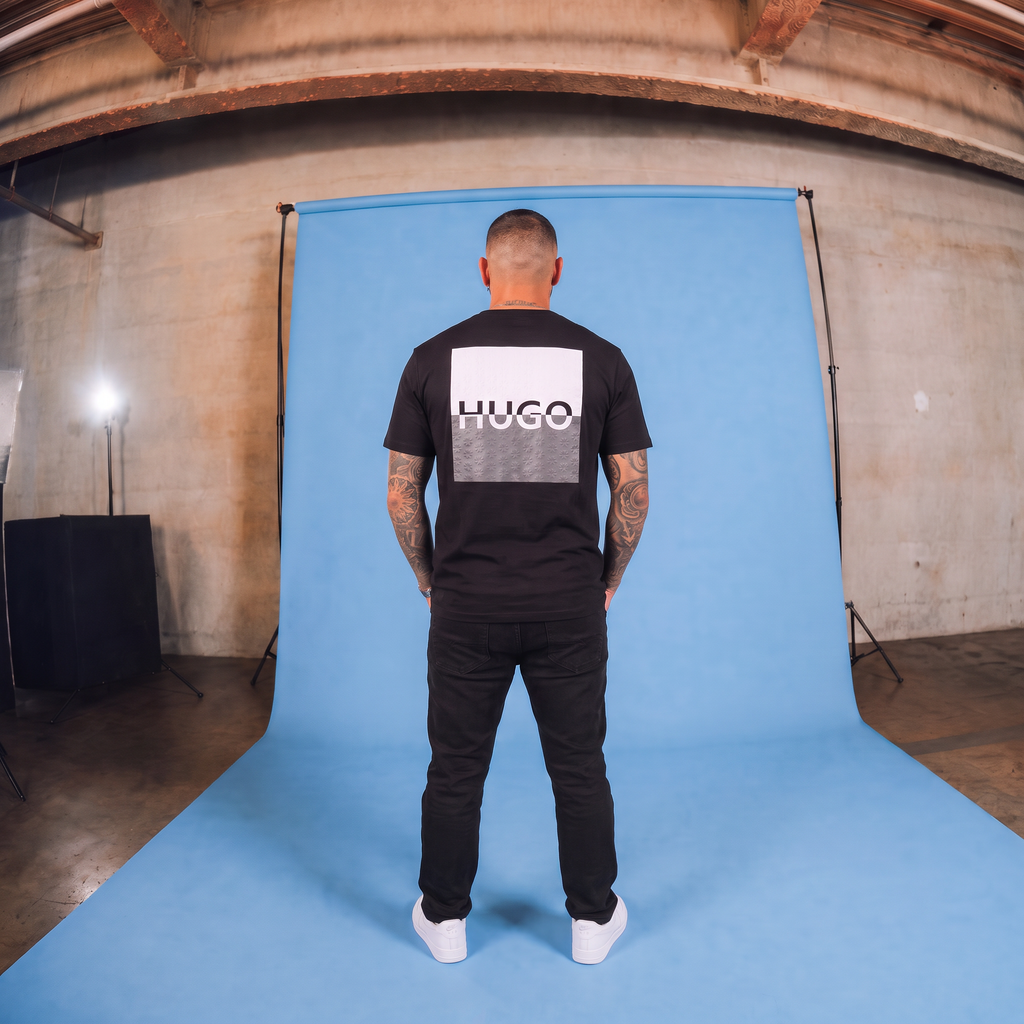 Camiseta 786490 Estampada Negro para hombre