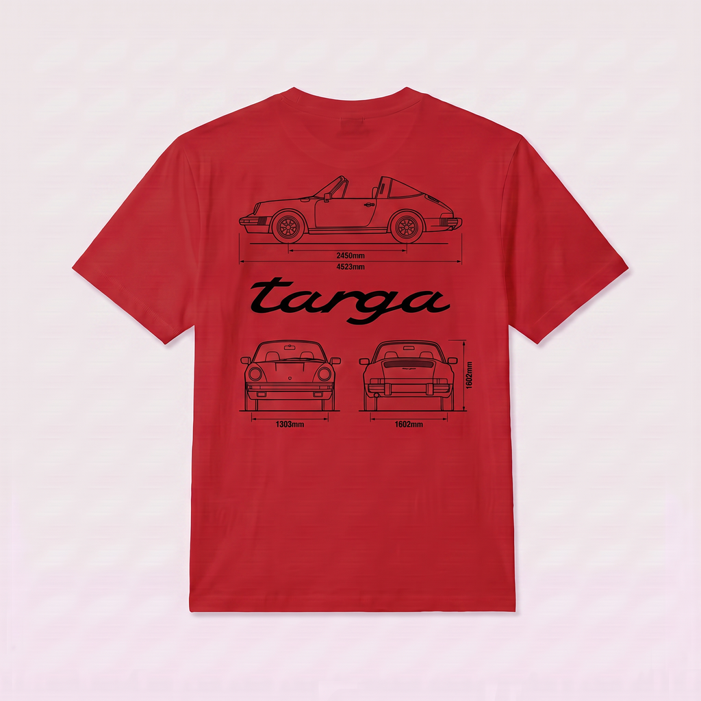 Camiseta 921048 Estampada Rojo para hombre