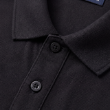 Camiseta 918054 Tipo Polo Negra para hombre