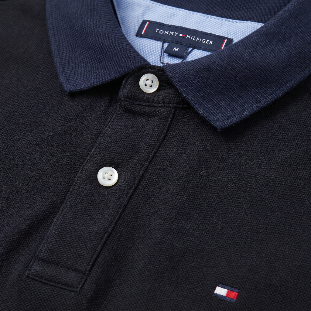 Camiseta 778113 Tipo Polo Negra para hombre