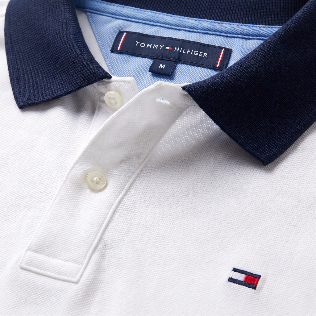 Camiseta 778113 Tipo Polo Blanca para hombre