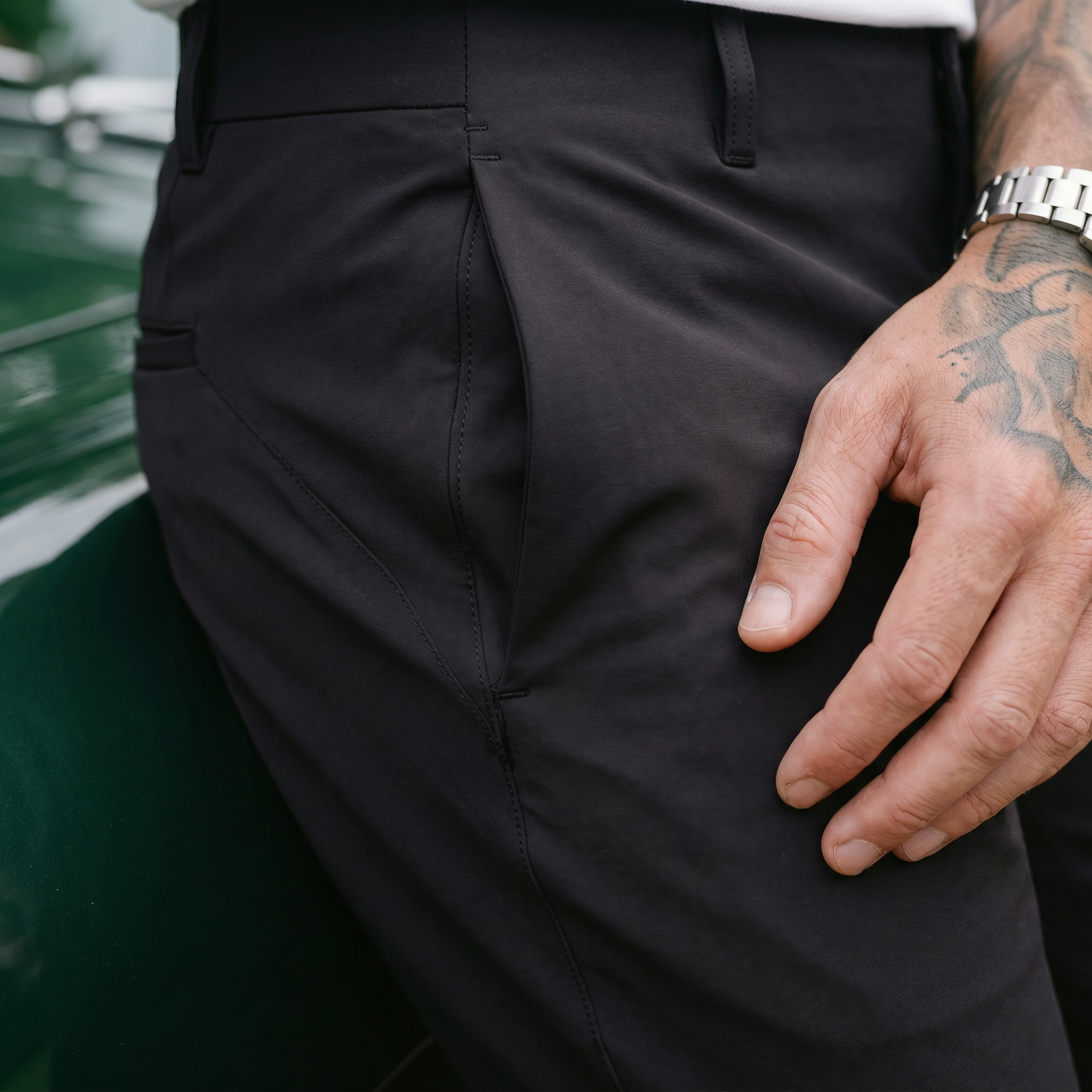 Pantalon Negro para hombre Ref. 25D654-2