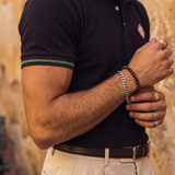 Camiseta 185036 Tipo Polo Negro para hombre
