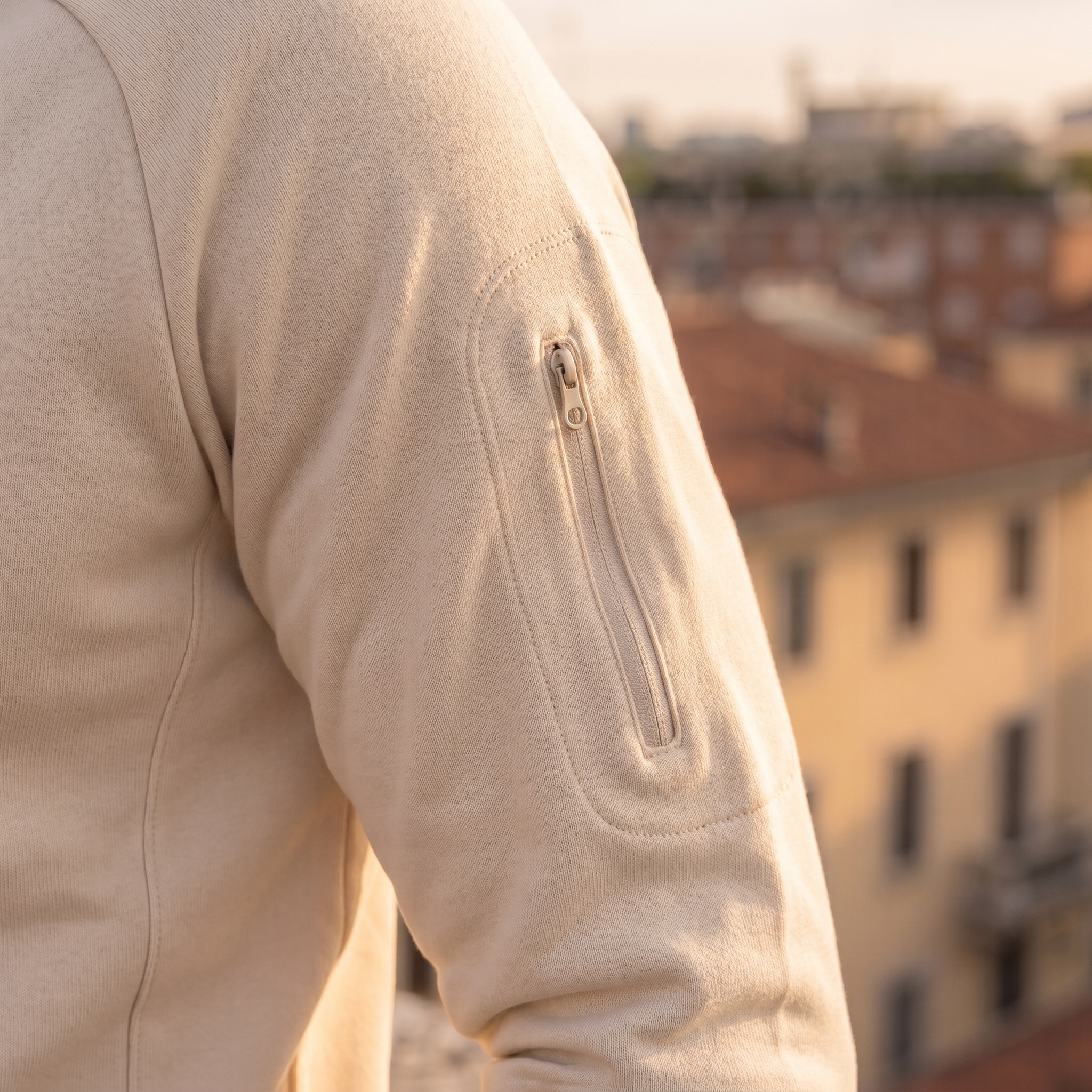 Chaqueta Blanco/crema Para Hombre Ref. 61219