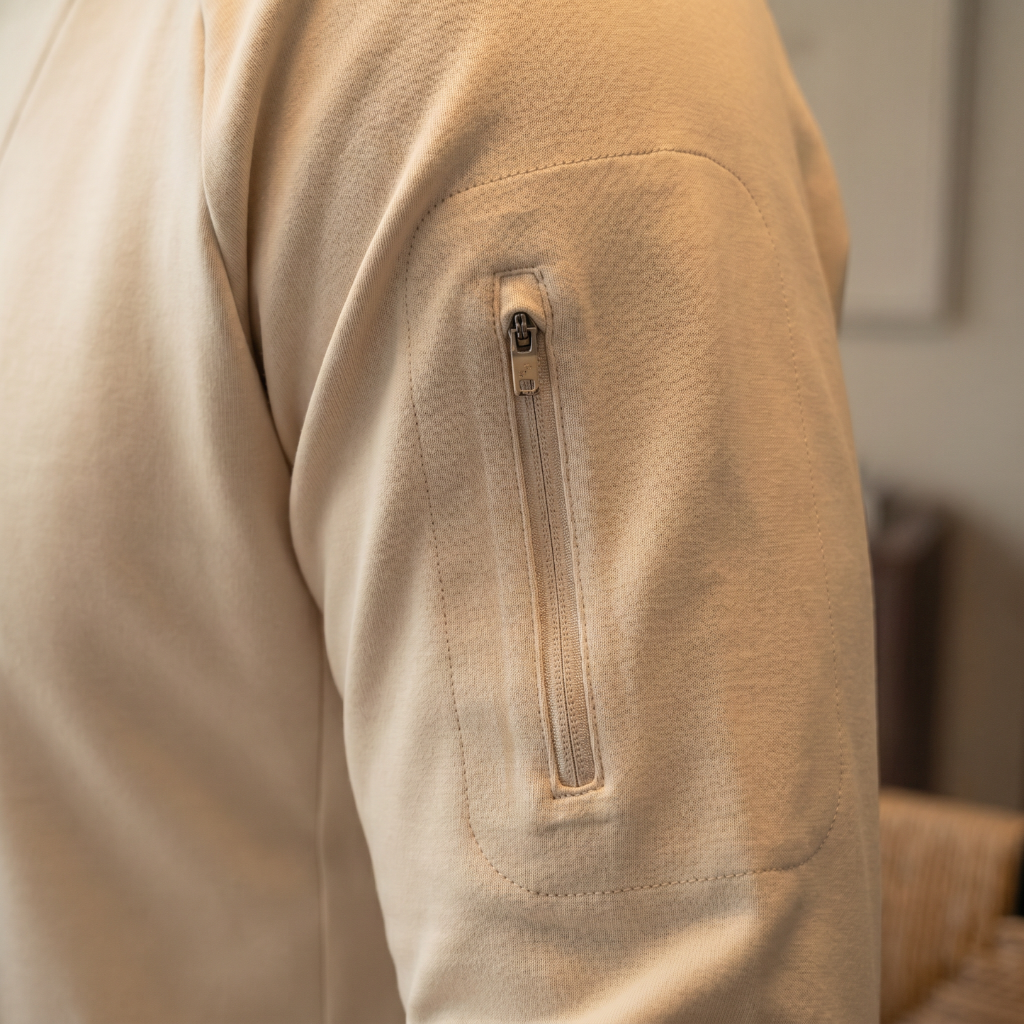 Buzo Blanco/crema Para Hombre Ref. 61219