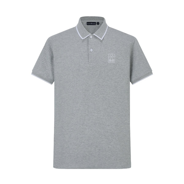 Camiseta 22344# Tipo Polo Gris Para hombre