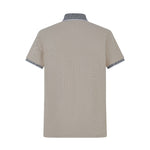 Camiseta 22336# Tipo Polo Kakhi Para hombre