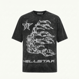 Camiseta 881203 Oversize Negra Pickling Para Hombre