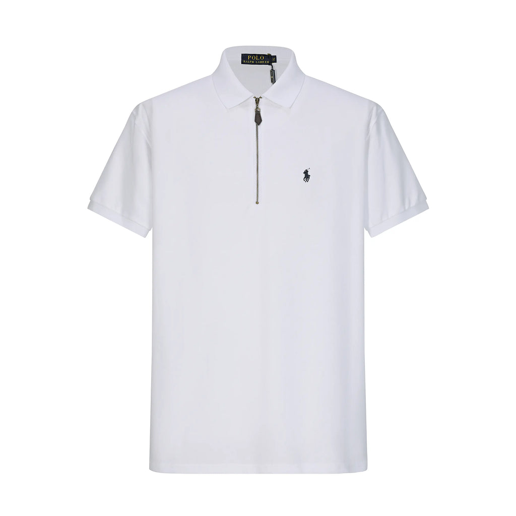 Camiseta P1# Tipo Polo Blanca Para Hombre