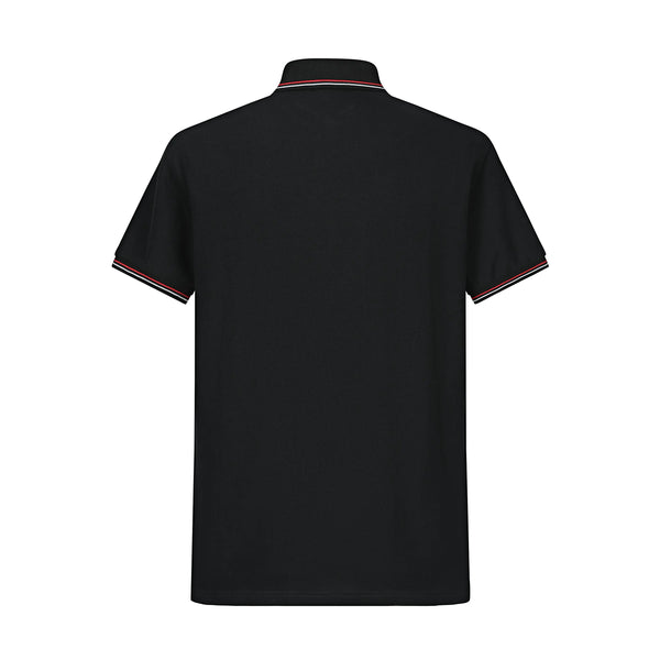 Camiseta CH 502 Tipo Polo Negro Para Hombre