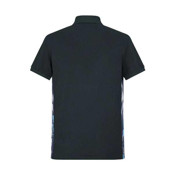 Camiseta 93011 Tipo Polo Verde Oscuro Para Hombre